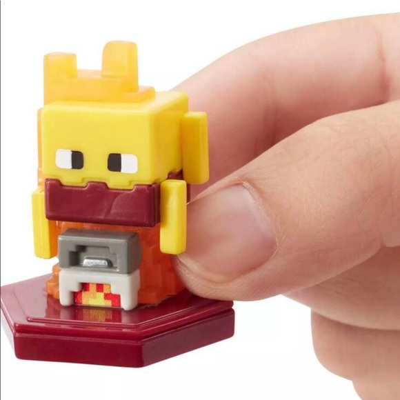Minecraft Earth Boost Mini Figure Toy Smelting Blaze Mojang - Picture 5 of 7